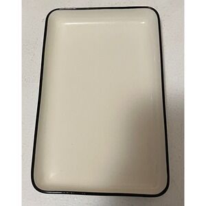 Orly Maison New York Cream Rectangular Tray‎ Dishwasher Microwave Oven Safe